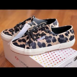 Brand new Leopard Superga Sneakers